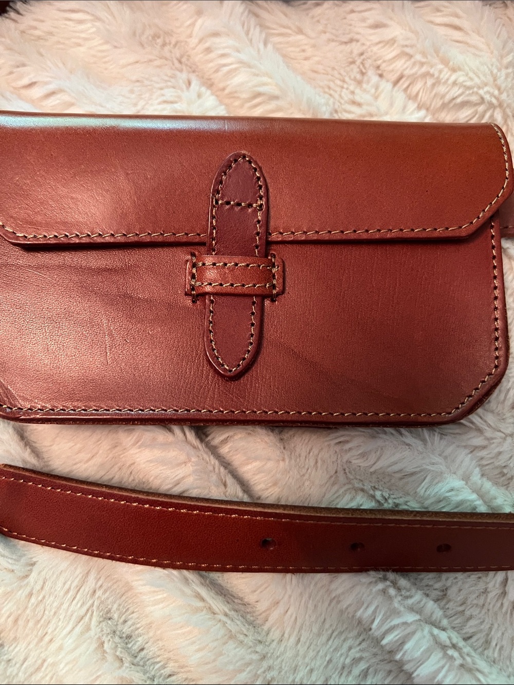 Banana Republic Brown Leather Belt Bag - Picture 2 of 4